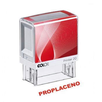 COLOP ® Razítko COLOP Printer 20/PROPLACENO červený polštářek
