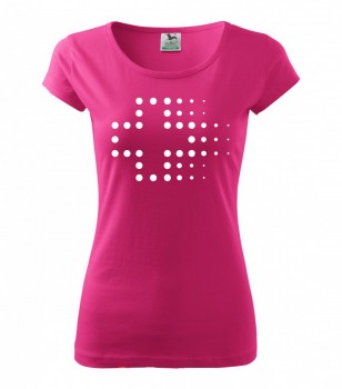 Poháry.com ™ Tričko pro zdravotní sestřičku D3 růžové S dámské