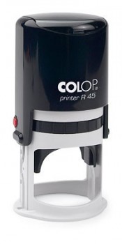 COLOP ® Razítko COLOP Printer R45/černá komplet červený polštářek