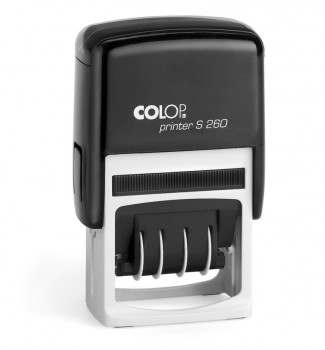 COLOP ® Razítko Colop printer S 260-Dater červený polštářek