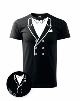 Tričko jako oblek 024 černé XXL dámské